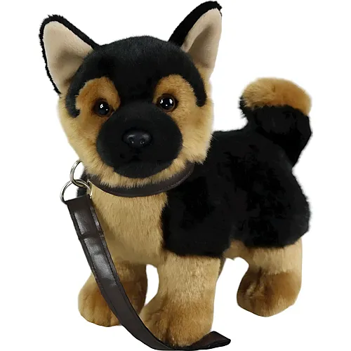 Unitoys Sch�ferhund mit Leine - 23 cm