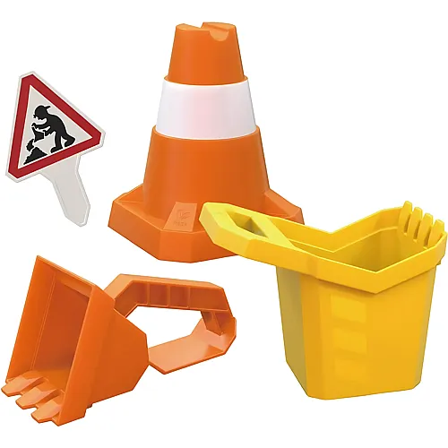 Hape Sandspielzeug-Set Baustelle