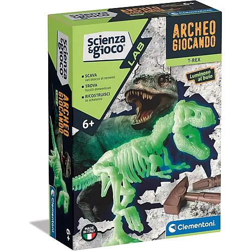 Clementoni Archeogicando T-Rex - Italiano