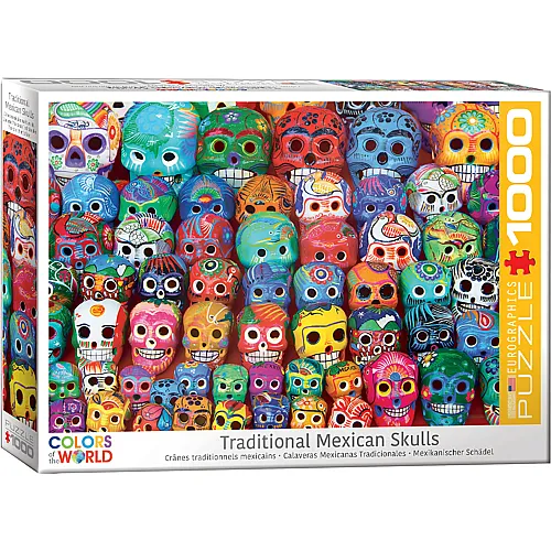 Eurographics Puzzle Mexikanischer Sch�del - 1000 Teile