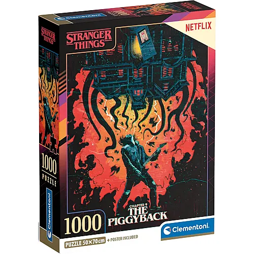 Clementoni Puzzle Stranger Things - 1000 Teile
