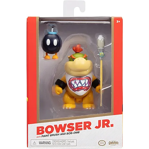 JAKKS Pacific Nintendo: Bowser Jr. - Figur [10 cm]