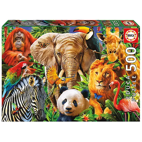 Wildtiere 500Teile