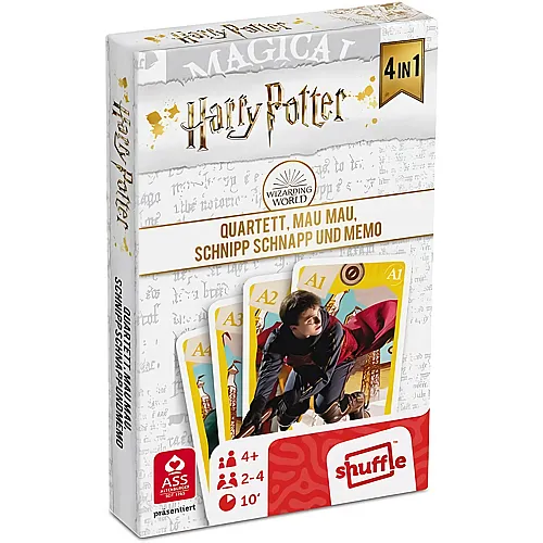 ASS Altenburger 4in1 Quartett Harry Potter