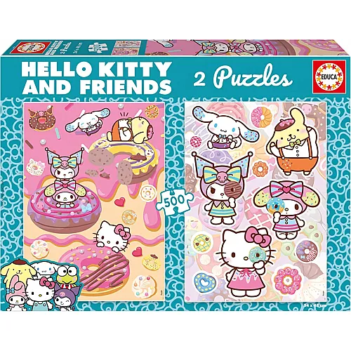 Hello Kitty & Friends Donuts 500Teile