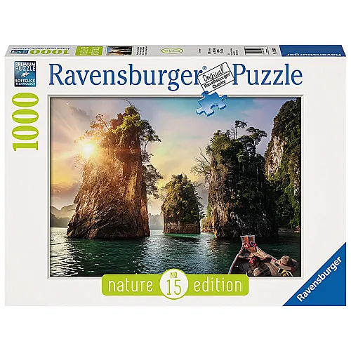 Ravensburger Puzzle Nature Edition Three rocks in Cheow, Thailand (1000Teile)