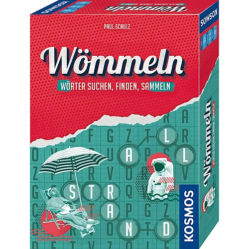 Kosmos Spiele W�mmeln, kurzweiliges Wort-Such-Spiel