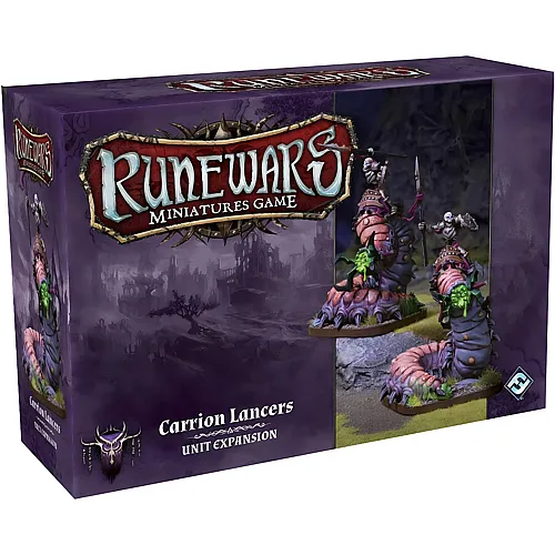 Fantasy Flight Games FFG Rune Wars Carrion Lancers Erweiterungspaket Miniaturen Spiel