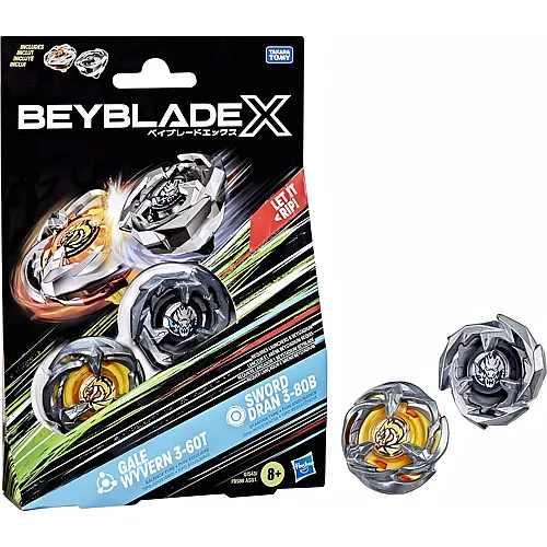 Gale Wyvern 3-60T & Sword Dran 3-80B Dual Pack