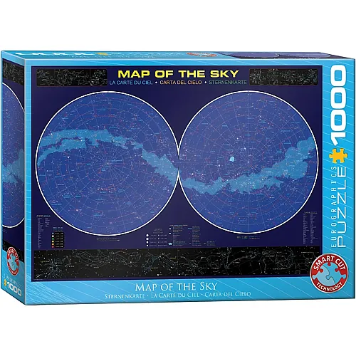 Eurographics Puzzle Sternenkarte - 1000 Teile