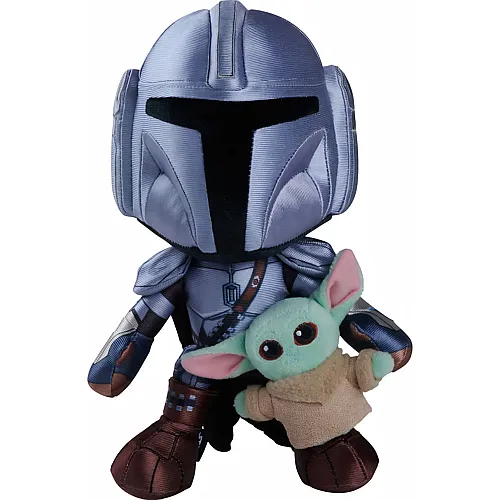 Simba Star Wars Mandalorian m. Mini Grogu