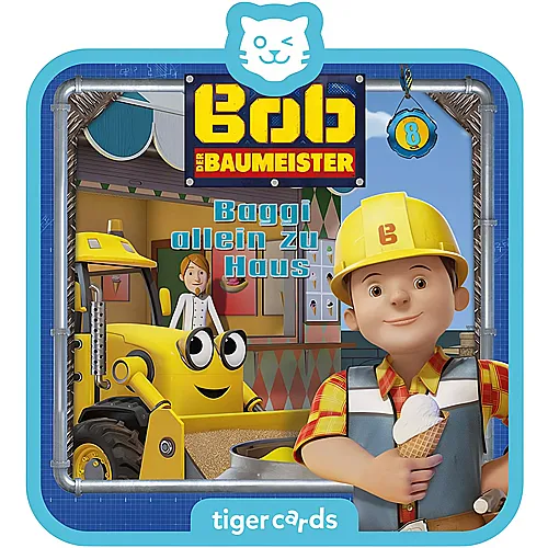 Tigermedia Bob der Baumeister Baggi allein zu Haus (DE)