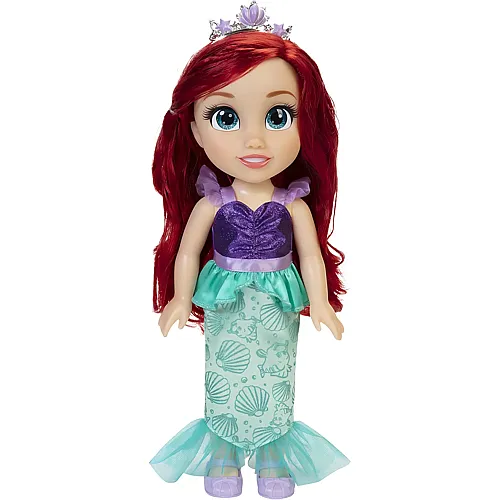 Jakks Pacific Disney Princess Arielle mit reflektierenden Glitzeraugen - 35 cm