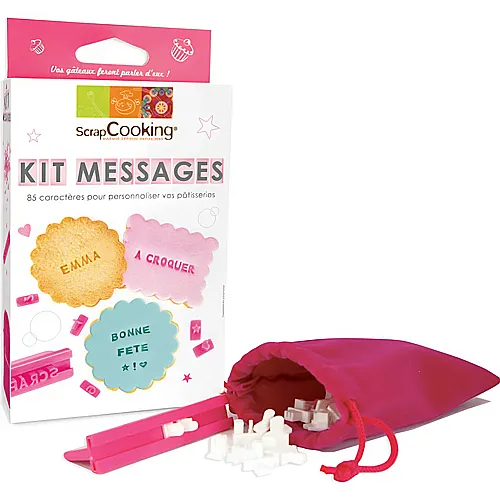 ScrapCooking Biskuit Set Messages