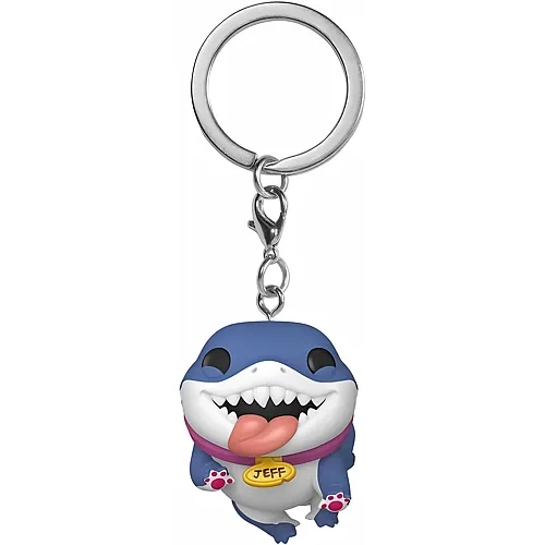 Funko Pop! Keychain Schl�sselanh�nger Jeff The Land Shark - 9,5 cm