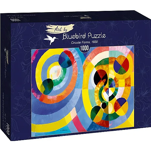 Bluebird Puzzle Robert Delaunay - Circular Forms, 1930 - 1000 Teile