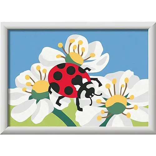 Ravensburger CreArt Ladybug with flowers