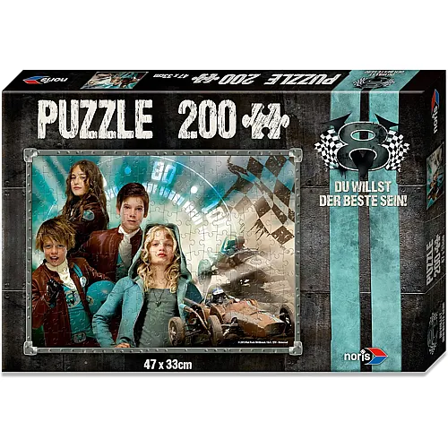 Noris Puzzle V8 Du willst der Beste sein - 200 Teile