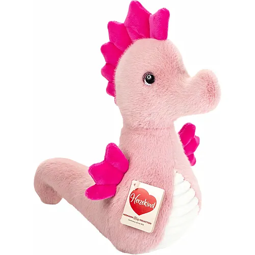 Teddy-Hermann Seepferdchen Alba rosa 23cm