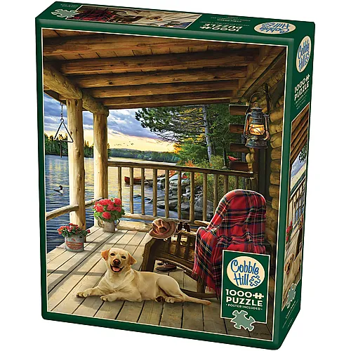 Cobble Hill Puzzle Cabin Porch (1000Teile)