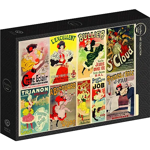 Grafika Puzzle Art Collection Les Affiches de Georges Meunier - 1500 Teile