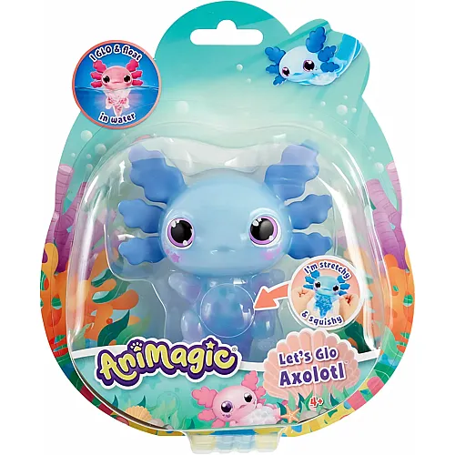 Goliath Animagic Let's Glo Axolotl Blue�