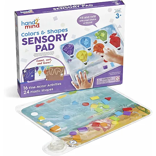 Learning Resources Sensorik-Kissen Farben und Formen, wiederverwendbarer Sensorikbeutel f�r Kinder, Feinmotorik-Spielzeug, 16