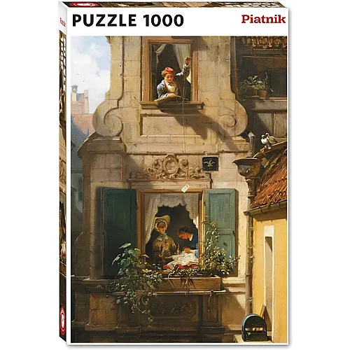 Piatnik Puzzle Spitzweg - Der abgefangene Liebesbrief 1000 Teile (1000Teile)