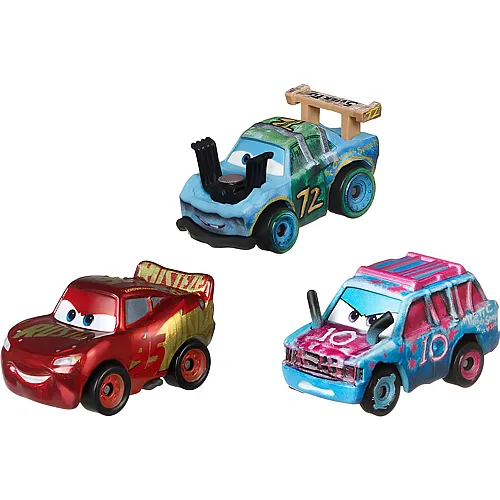 Mattel Mini Racers Disney Cars 3er-Pack Thunder Hollow (MiniRacers)