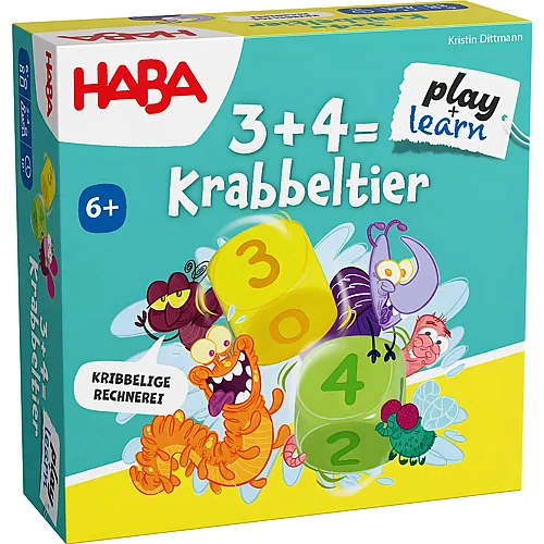 HABA Spiele 3+4 = Krabbeltier