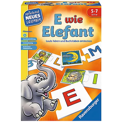 Ravensburger spielend neues lernen E wie Elefant