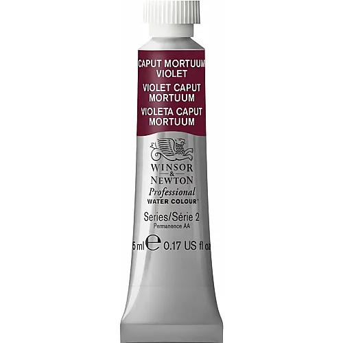 Winsor & Newton W&n Prof. Water Colour 5ml Tube Caput Mortuum Violett