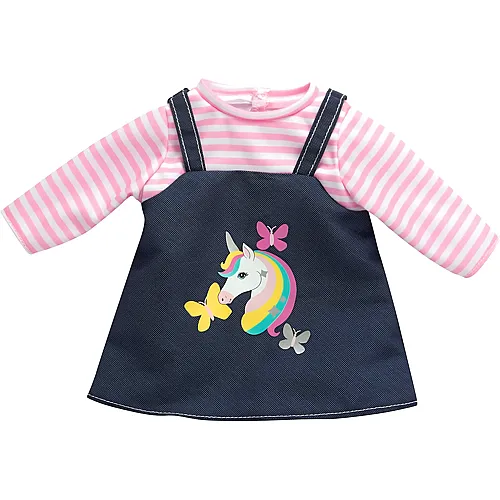 Simba Laura Kleid mit glitzerndem Einhorndruck - 36 - 43 cm
