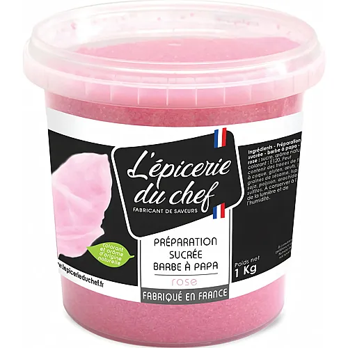 Swissgames Prepa Sucree Barbe A Papa Rose 1kg
