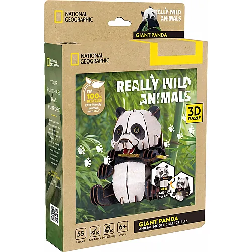 3D Panda 55Teile