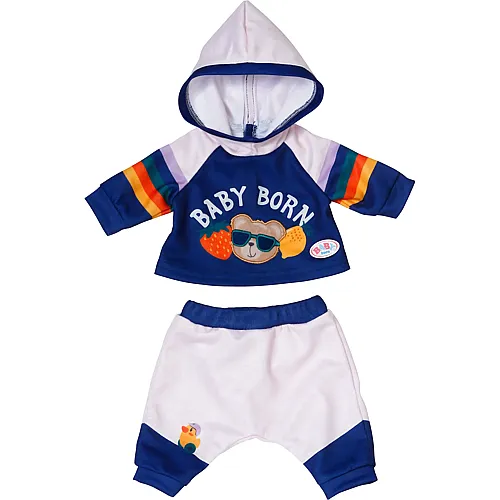 Zapf Creation Baby Born Jogging Anzug Navy - 43 cm