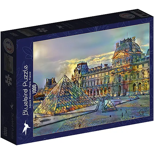 Louvre Museum, Paris, France 1000Teile