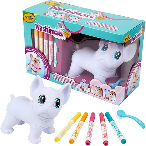 Jumbo Pets, Set Big Wilbur mit 5 abwaschbaren Filzstiften