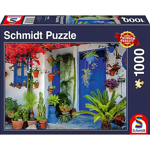 Schmidt Puzzle Mediterrane Haustr (1000Teile)