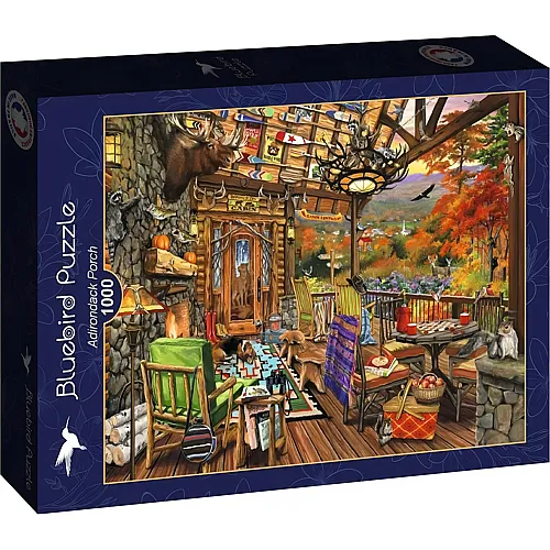 Bluebird Puzzle Adirondack Porch - 3000 Teile