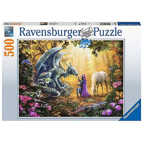 Ravensburger Puzzle Drachenflsterer (500Teile)