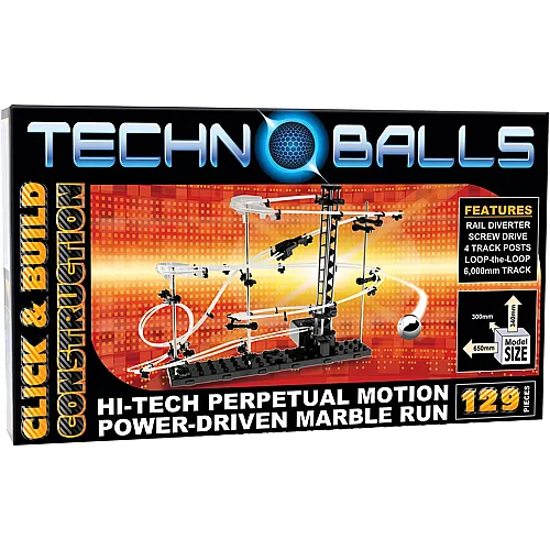 Cheatwell Kugelbahn Technoball (124Teile)