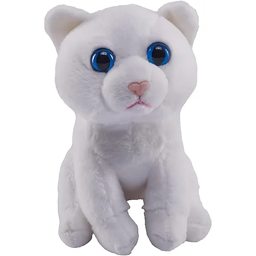 Wild Republic Pocketkins Weisse Katze - 12 cm