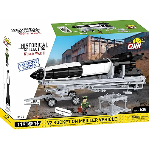 COBI Historical Collection V2 Rakete & Transporter 3120