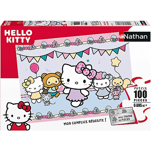Nathan Puzzle Hello Kitty - 100 Teile
