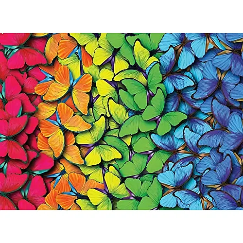 Nova Puzzle Multicolored Butterflies (1000Teile)