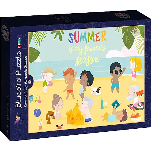 Bluebird Puzzle Summer is my Favourite Season - 48 Teile