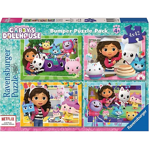 4in1 Gabby's Dollhouse 42Teile