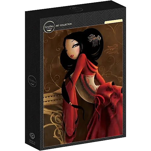 Grafika Puzzle Art Collection Misstigri Madame - 1500 Teile