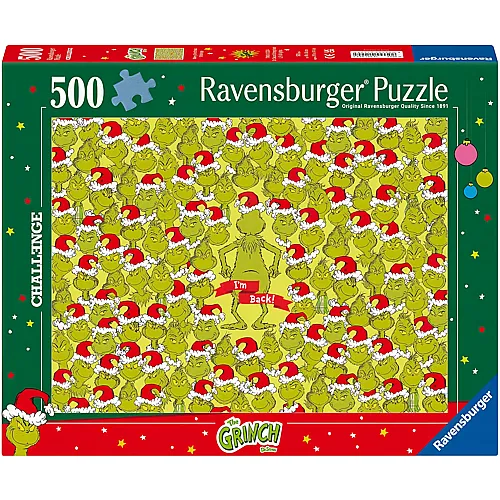 Challenge Merry Grinchmas 500Teile